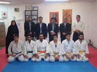 بازدید هیات همراه اداره تربیت بدنی از اولین باشگاه خانه آیکیدو در ایران