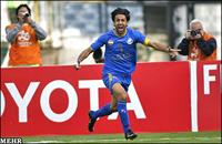 farhad dar hali khoshhali pas az gol!!!