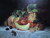 میوه، رنگ و روغن، اثر خودم