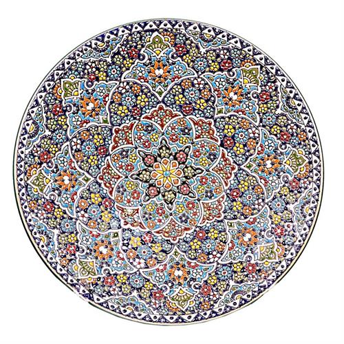 مینا کاری روی سفال