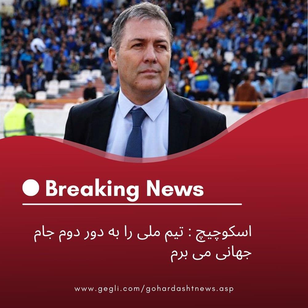اسکوچیچ: تیم ملی را به دور دوم جام جهانی می برم