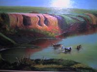 مرداب ، رنک و روعن، اثر خودم 
