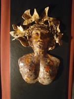 cleopatra
style: clay reliefs of on tile, material: clay, size: 30 x 60 cm
