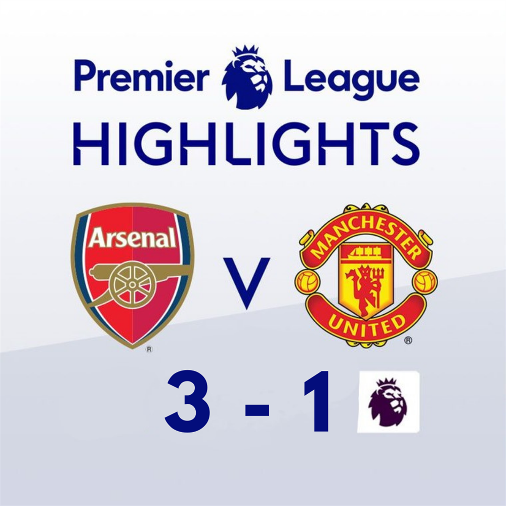 Arsenal 3-1 Man Utd