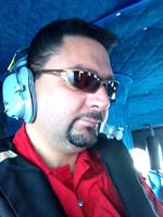 in helocopter
