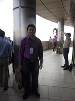 above the milad tower,tehran,2011