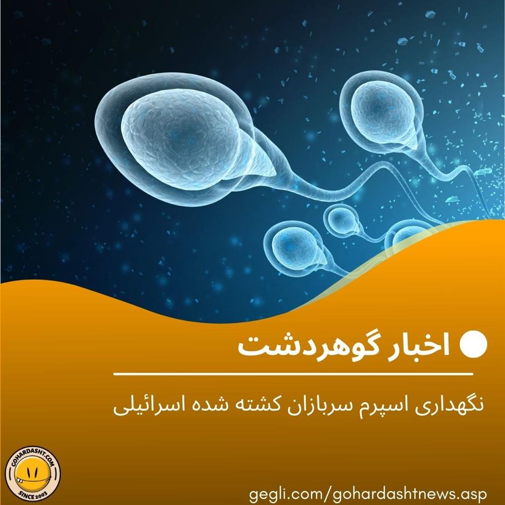 نگهداری اسپرم سربازان کشته شده اسرائیلی