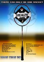 the most advanced racket in the world,highest string tension of 35lbs and the best and most expensive carbon graphite from japan.........
