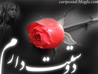 محبوبم دوستت دارم