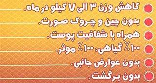 چای لاغری سینا فرمول 2