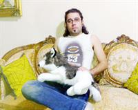 بازم خودم با سگی در بغل