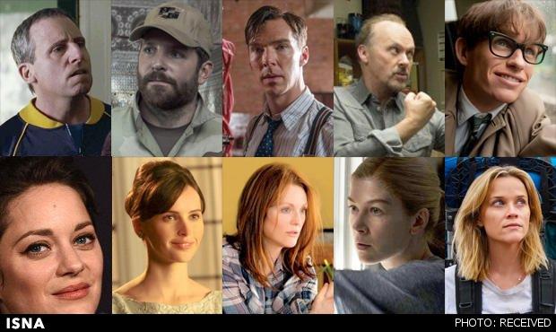 بازیگرانی که به اسکار نزدیک هستند