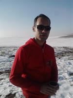 a day in winter on mountains in mashhad.