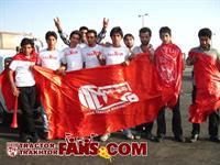 این هم هواداران پر شور تراکتور در تهران(آزادی)