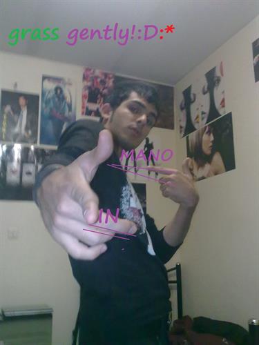 hoooman&nbsp;grass gently